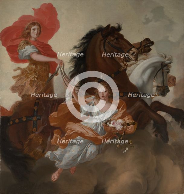 Apollo and Aurora, 1671. Creator: Gerard de Lairesse.