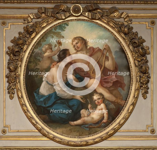 Apollo and Clytia, 1745. Creator: Charles-Joseph Natoire.