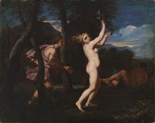 Apollo and Daphne, 1630-1670. Creator: Unknown