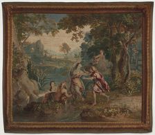 Apollo and Daphne, 1713/1721. Creators: Charles de la Fosse, Zeger Jacob van Helmont, Augustin Coppens, Urbanus Leyniers, Daniel Leyniers, Heinrich Reydams II