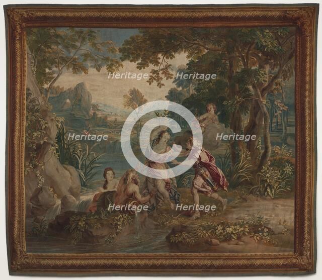 Apollo and Daphne, 1713/1721. Creators: Charles de la Fosse, Zeger Jacob van Helmont, Augustin Coppens, Urbanus Leyniers, Daniel Leyniers, Heinrich Reydams II.