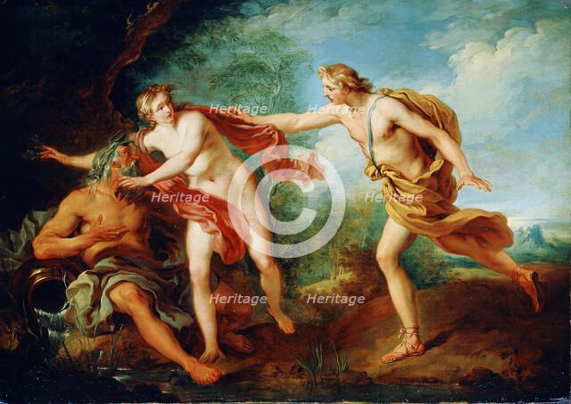 'Apollo and Daphne', 18th century. Artist: Francois Lemoyne