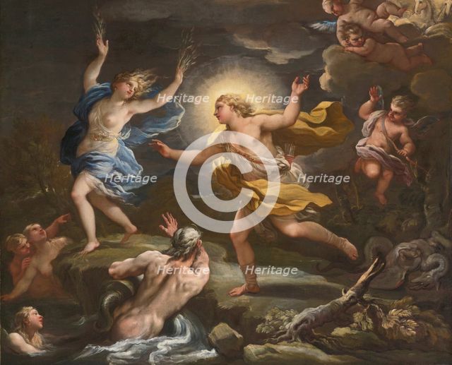 Apollo and Daphne.