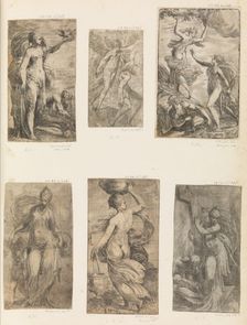 Apollo and Daphne, ca. 1538-40 (?). Creator: Andrea Schiavone