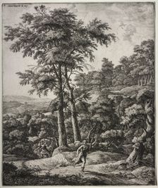 Apollo and Daphne. Creator: Anthonie Waterloo (Dutch, 1609/10-1690)