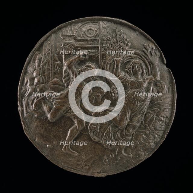 Apollo and Daphne. Creator: Master of the Orpheus Legend.