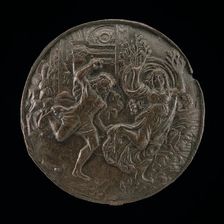 Apollo and Daphne. Creator: Master of the Orpheus Legend