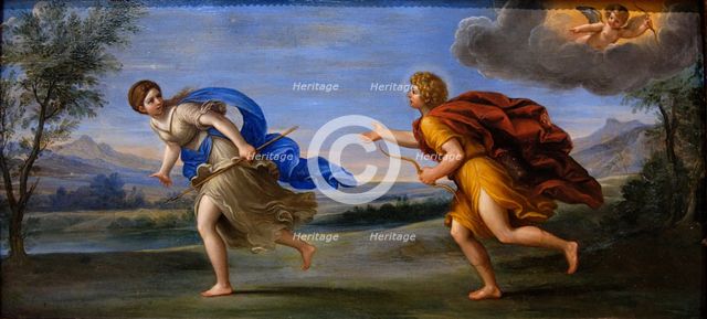 Apollo and Daphne, c. 1615-1620. Artist: Albani, Francesco (1578-1660)