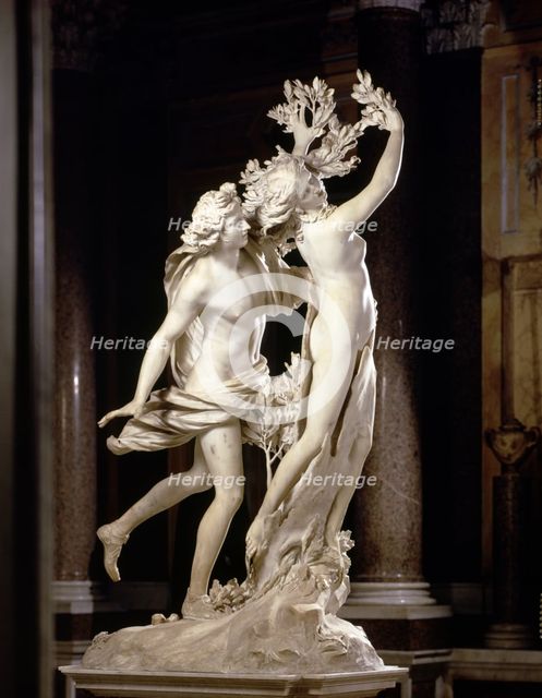 Apollo and Daphne', marble Sculpture by Gian Lorenzo Bernini.