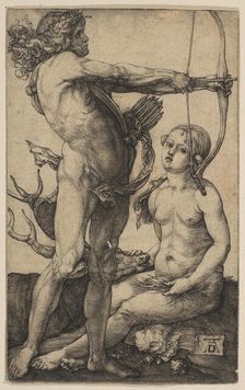 Apollo and Diana, ca. 1503. Creator: Albrecht Durer