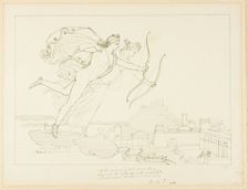 Apollo and Diana, n.d. Creator: John Flaxman