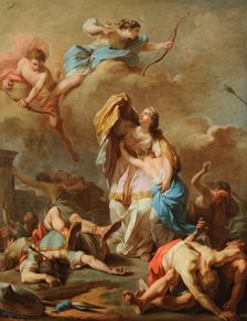 Apollo and Diana Punishing Niobe by Killing her Children