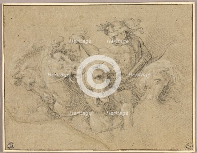 Apollo and His Horses, n.d. Creator: Francois Verdier.