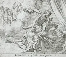 Apollo and Leucothoe, published 1606. Creators: Antonio Tempesta, Wilhelm Janson