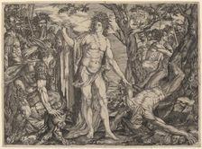 Apollo and Marsyas, 1536. Creator: Monogrammist M. F.