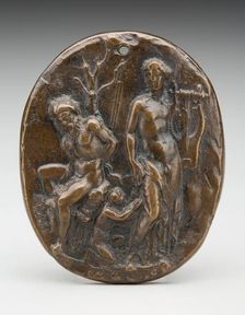 Apollo and Marsyas, 15th century. Creator: Unknown