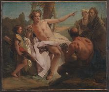 Apollo and Marsyas, 1757. Creator: Giovanni Battista Tiepolo