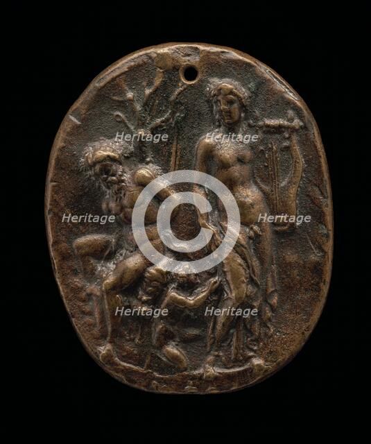 Apollo and Marsyas, mid 15th century. Creator: Unknown.