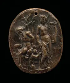 Apollo and Marsyas, mid 15th century. Creator: Unknown