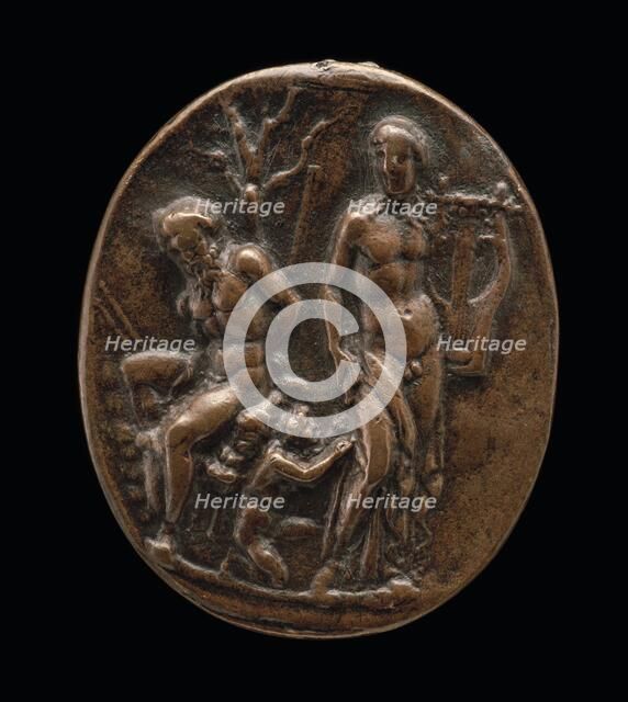 Apollo and Marsyas, mid 15th century. Creator: Unknown.