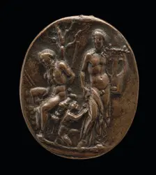 Apollo and Marsyas, mid 15th century. Creator: Unknown
