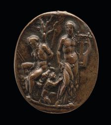 Apollo and Marsyas, mid 15th century. Creator: Unknown