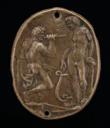 Apollo and Marsyas, mid 16th century. Creator: Unknown