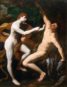 Apollo and Marsyas, ca 1625. Creator: Reni, Guido (1575-1642)
