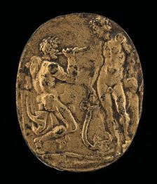 Apollo and Marsyas. Creator: Giovanni Bernardi