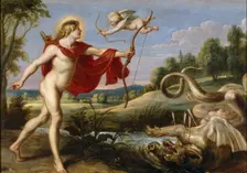 Apollo and Python, between 1636 and 1638. Creator: Cornelis de Vos