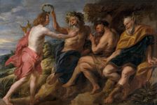 Apollo as Victor over Pan, 1637. Creator: Jacob Jordaens I