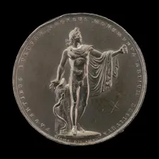 Apollo Belvedere [reverse], 1816. Creator: Stefano Passamonti
