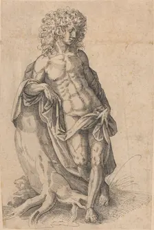 Apollo, c. 1580. Creator: Jost Ammon