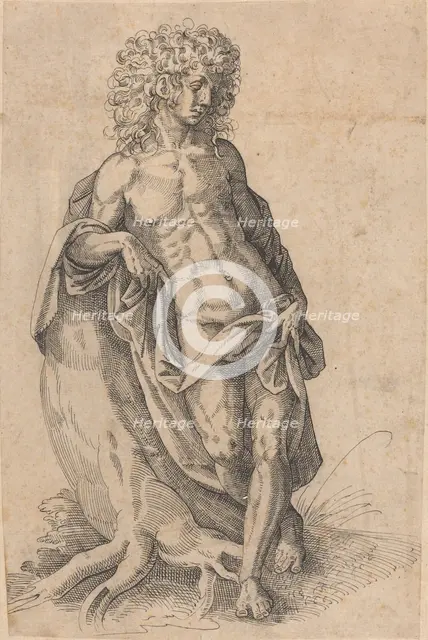 Apollo, c. 1580. Creator: Jost Ammon.
