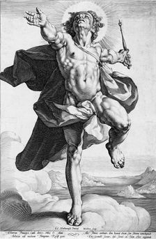 Apollo, c1591. Creator: Jacob Matham