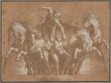 Apollo Driving the Chariot of the Sun, 1544/45. Creator: Lelio Orsi