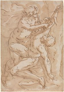 Apollo Flaying Marsyas, 16th century. Creator: Anonymous