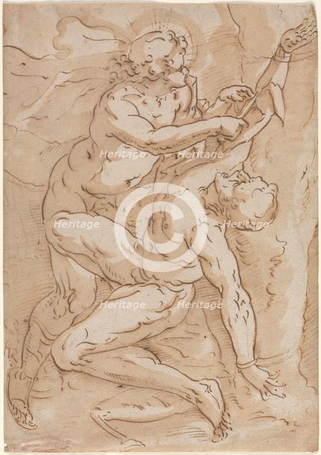 Apollo Flaying Marsyas, 16th century. Creator: Anonymous.