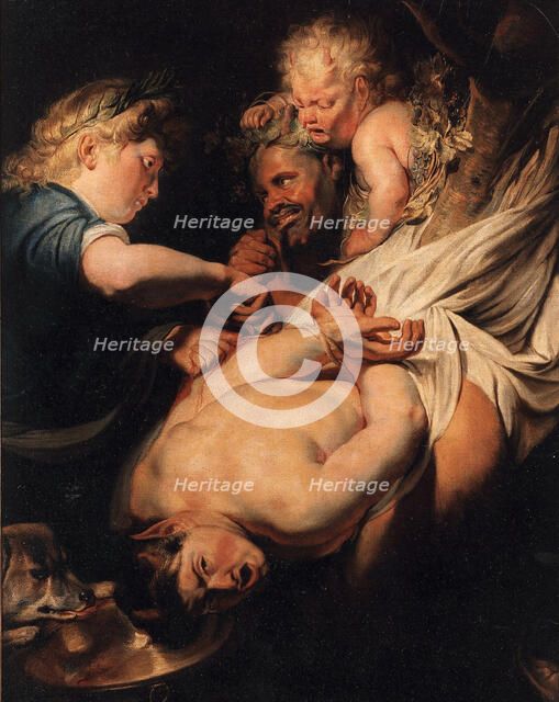 Apollo Flaying Marsyas, ca 1625. Creator: Jordaens, Jacob (1593-1678).