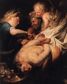 Apollo Flaying Marsyas, ca 1625. Creator: Jordaens, Jacob (1593-1678)