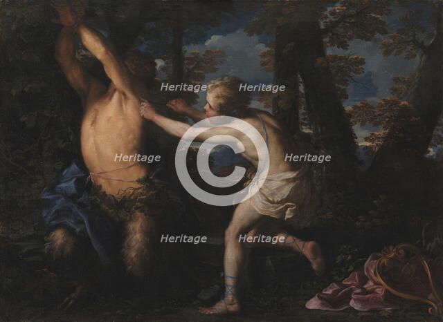 Apollo Flaying Marsyas, End of 17th-Early 18th century. Creator: Troppa, Girolamo (1637-1710).