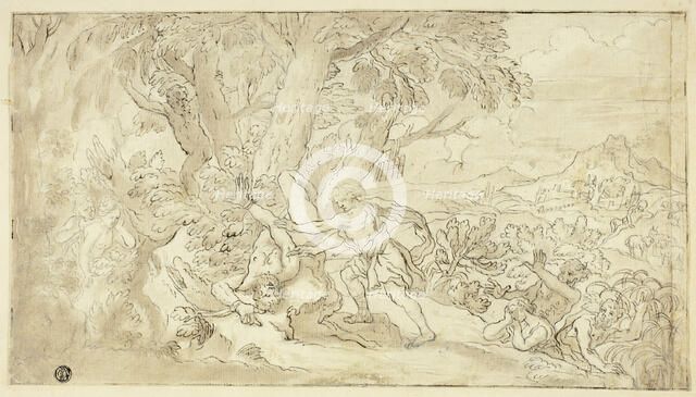 Apollo Flaying Marsyas, n.d. Creator: Unknown.