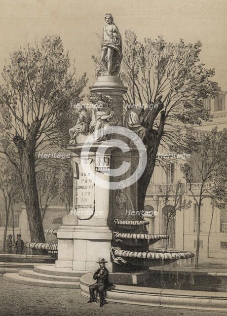 Apollo Fountain, also known as the Four Seasons, construction begun in 1780 under the reign of Ch…