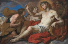 Apollo Granting Phaeton Permission to Drive the Chariot of the Sun, 1690/95. Creator: Johann Michael Rottmayr