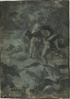 Apollo Killing Lion, n.d. Creator: Guido Reni