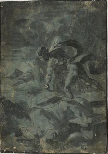 Apollo Killing Lion, n.d. Creator: Guido Reni