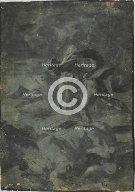 Apollo Killing Lion, n.d. Creator: Guido Reni.