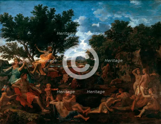 'Apollo, Lover of Daphne', c1664. Artist: Nicolas Poussin