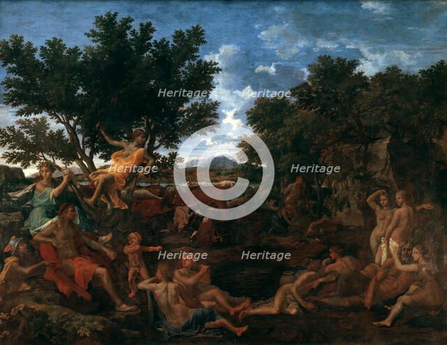 'Apollo, Lover of Daphne', c1664. Artist: Nicolas Poussin