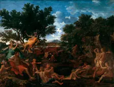 Apollo, Lover of Daphne c1664. Artist: Nicolas Poussin